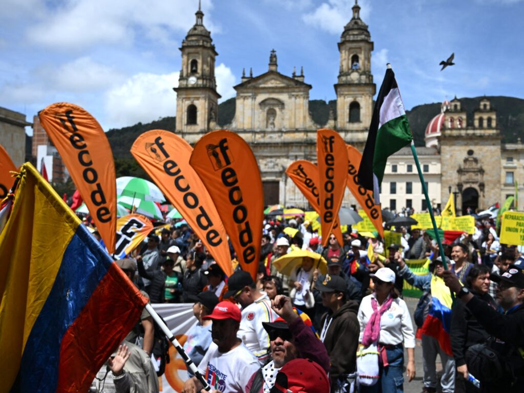Large protests in Colombia in support of President Petro’s labour reforms