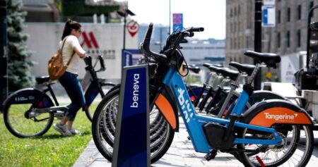 Montreal bicycle rental company sets new records during public transit strike