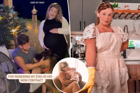 ‘There are no breaks and no bonus’: Proud trad wife barks back at critics who ‘think being at home isn’t real work’