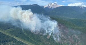 Squamish wildfire fight helped by cooler weather, but emergency remains