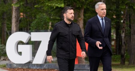 Ukrainian newcomers in the Bow Valley inspired by Zelenskyy’s visit to G7 Summit