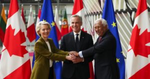 Canada signs new partnership with Europe to deepen security, trade ties