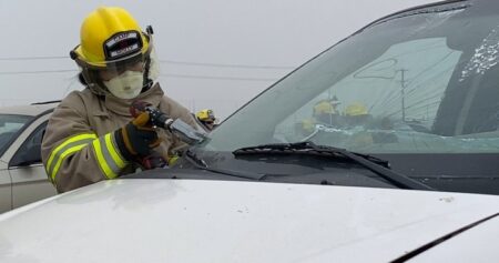 Camp Molly provides female, non-binary youth with hands-on experience in firefighting