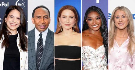 Celebrities and Athletes React to the Simone Biles and Riley Gaines’ Feud Over Trans Athletes
