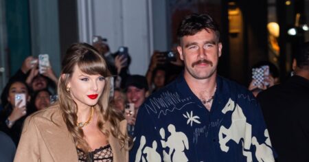 Taylor Swift and Travis Kelce Enjoy Nashville Double Date With BFF Abigail and Her Husband