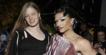Elon Musk’s Estranged Daughter Vivian Holds Up Trans Flag During Debut Drag Show for Pride Month