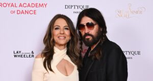 Elizabeth Hurley and Billy Ray Cyrus Enjoy Blended Family Outing to Support Miley Cyrus in London
