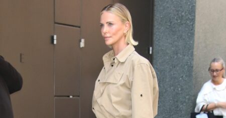 Psst! Charlize Theron’s ,400 Bottega Tote Bag Look Is on Amazon for 99% Less
