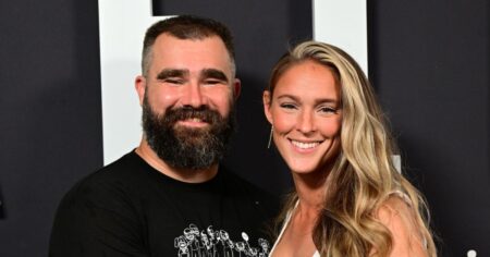 Kylie Kelce Shuts Down Commenters Thirsting Over Husband Jason Kelce: ‘That’s Mine’