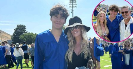 Brandi Glanville Joins Eddie Cibrian and LeAnn Rimes at Son Jake’s High School Graduation