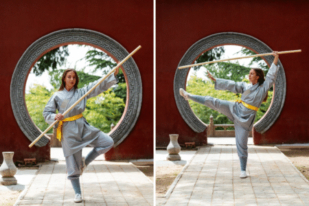 Internet Stunned at Woman’s Kung Fu Skills After 1 Month Training in China