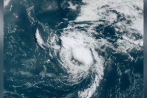 Satellite Image Shows First Named Storm of the Atlantic Hurricane Season
