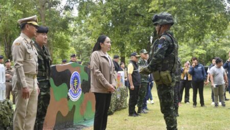 Thai and Cambodian leaders visit disputed border as tensions simmer