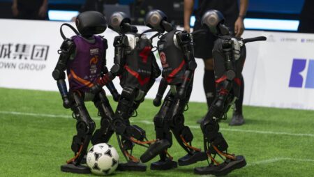 China’s humanoid robots generate more football excitement than their human counterparts