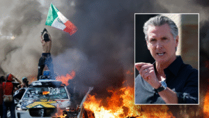 Newsom’s political future ‘practically nonexistent’ as LA devolves into riots, social media critics predict