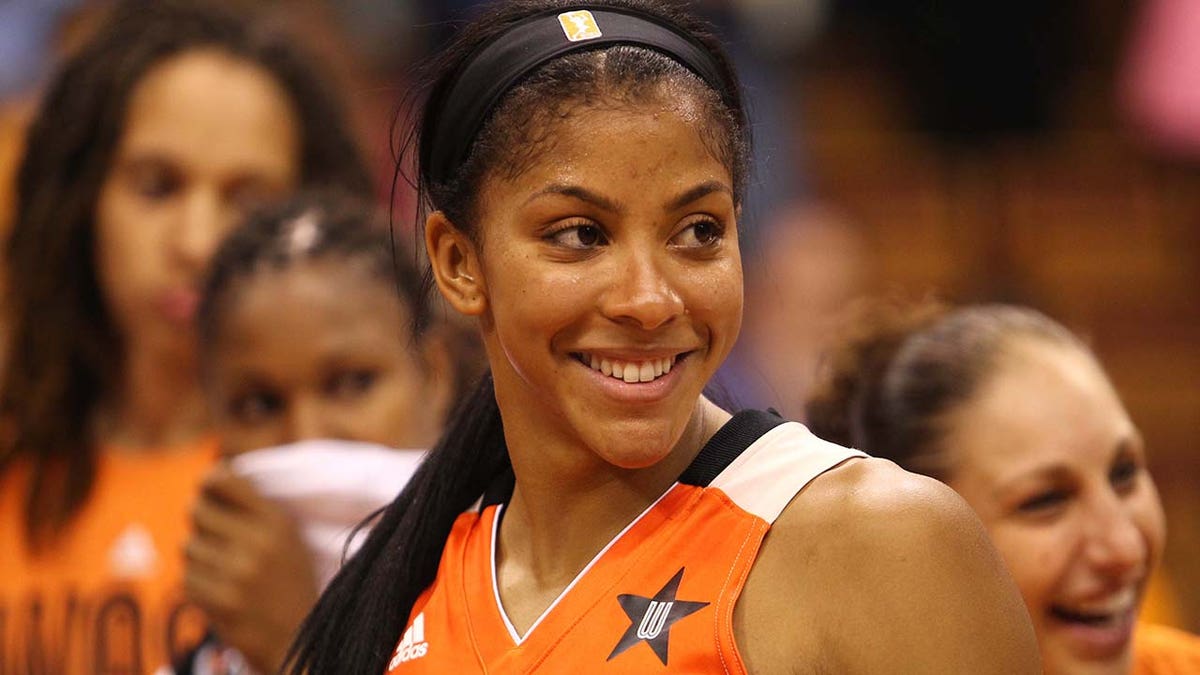 Candace Parker at the 2013 All-Star Game