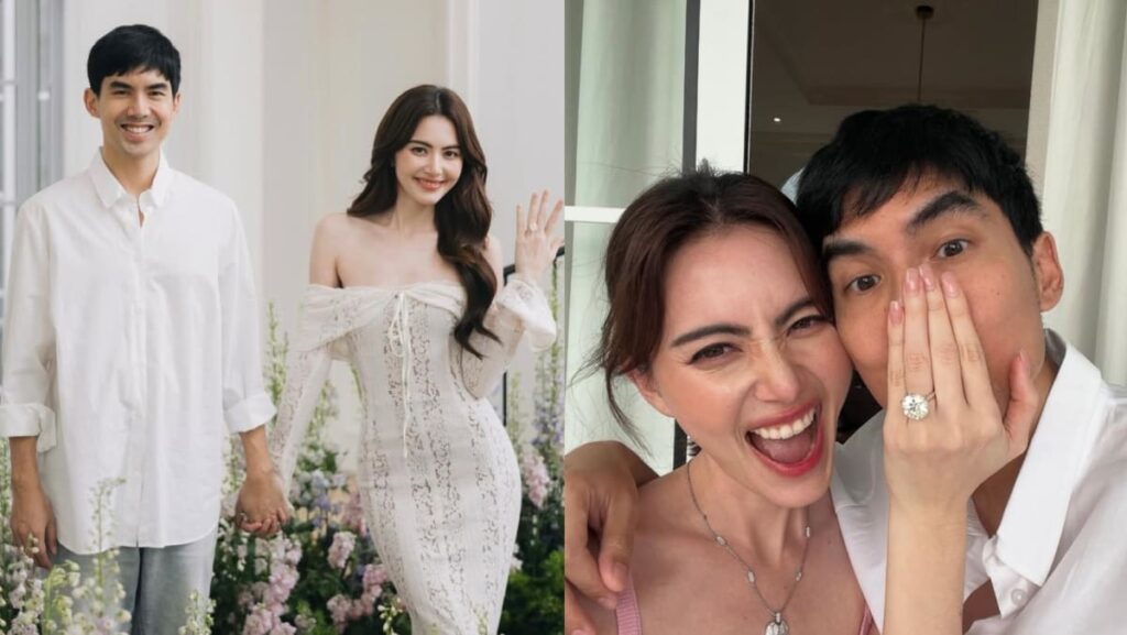 Thai actress Davika Hoorne engaged to actor-screenwriter Ter Chantavit