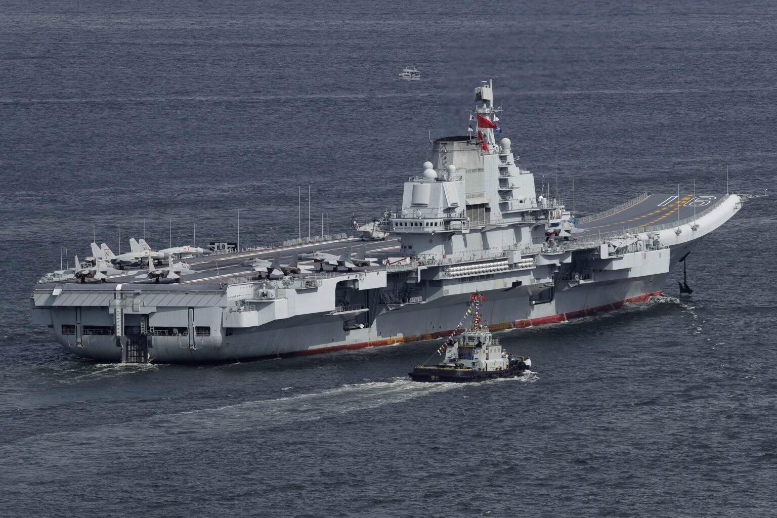Chinese Aircraft Carrier Breaches Pacific Island Defense Line