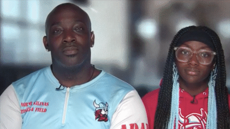 Track athlete who lost medal for celebration laments her punishment while trans athlete took girls’ titles