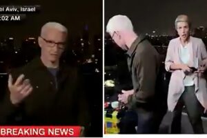 Anderson Cooper Forced To Take Shelter In Israel While Live On Air