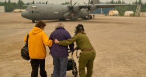 Military deploys to support northern Ontario wildfire evacuations