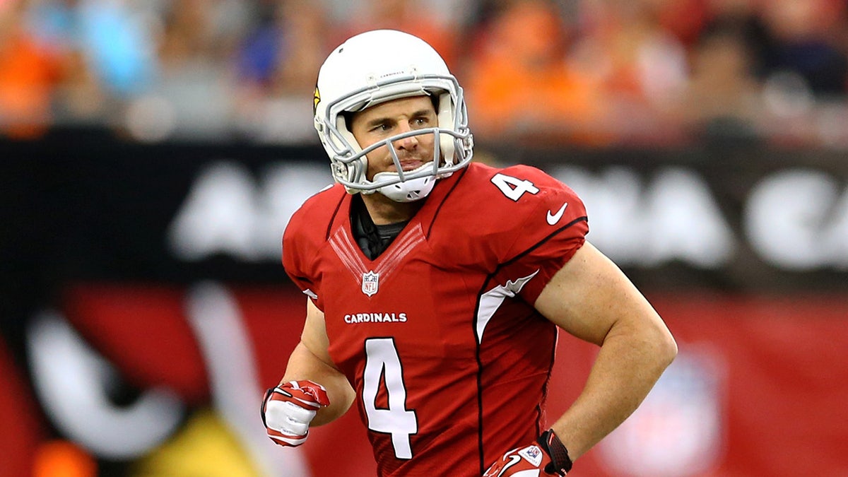 Jay Feely on field