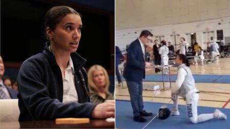 Women’s fencer who knelt in protest of trans athlete reacts to USA Fencing reversal of controversial policies