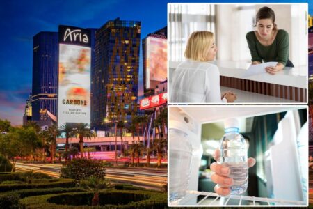 Las Vegas hotel slammed after guest stuck with outrageous bill for a bottle of water