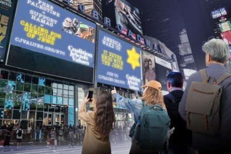 Exclusive | Rabbi group to unleash massive Times Square ad campaign condemning ‘Free Palestine’ movement