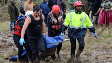 At least 49 dead in South Africa floods, including children