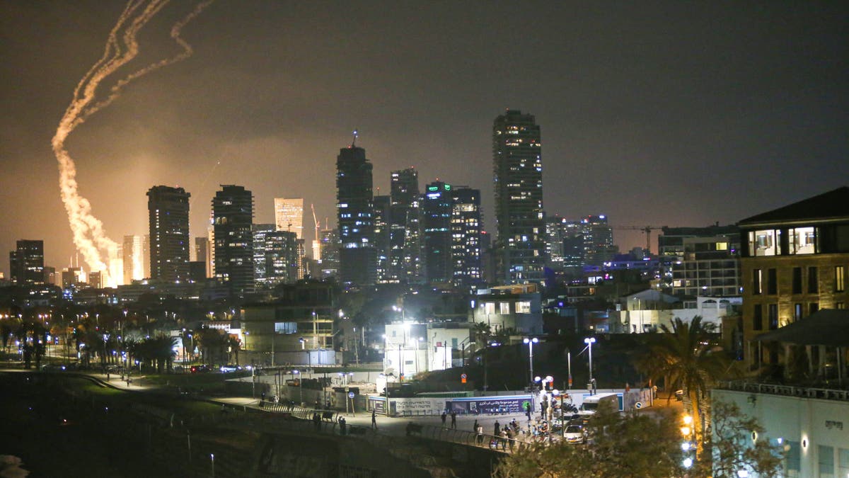 Iranian missile attack on Israel
