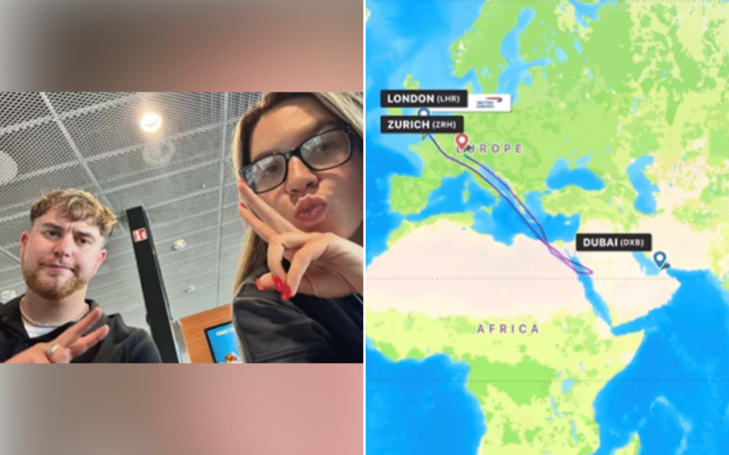 Couple Fly Off for ‘Relaxing’ Vacation, Wake Up to Nightmare Mid-Flight