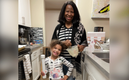 Woman Takes photo with Granddaughter, Then Makes Emotional Realization