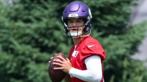 Vikings tight end raves about JJ McCarthy, says quarterback ‘has that switch’ and ‘insane’ arm