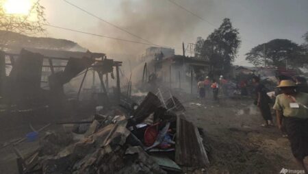 Over 600 evacuated as Myanmar military fights anti-coup forces