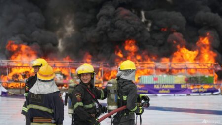 Myanmar burns confiscated drugs worth around US0 million