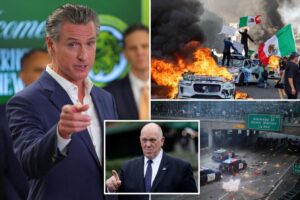 Gov. Newsom adds fuel to fire, dares Trump’s border czar Tom Homan to arrest him amid violent anti-ICE riots
