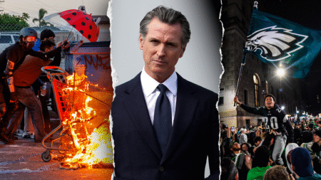 Newsom’s office compares LA riots against federal agents to sports celebrations
