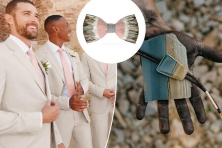 When tying the knot, stick your neck out by choosing one of these chic ties