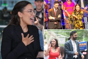 Zohran Mamdani’s shock win over Andrew Cuomo fuels rumors of AOC 2028 presidential run:  ‘Broadens her horizons’