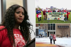 Chicago Teachers Union president suggests children belong to the school system