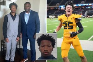 Austin Metcalf’s accused killer Karmelo Anthony needs support fighting ‘white supremacy’ after murder indictment: spox