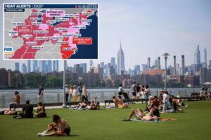 Life-threatening heat dome prompts alerts for 147M Americans in 28 states as record highs challenged