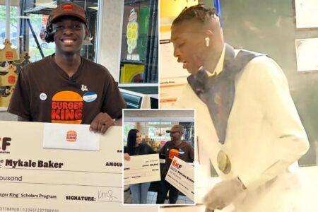 Burger King worker Mykale Baker who worked on graduation night makes college decision after viral TikTok, 1K fundraiser
