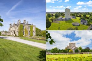 These tricked-out Irish castles are searching for American buyers