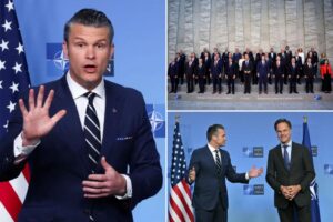 Hegseth warns NATO can’t be centered around ‘reliance on America’