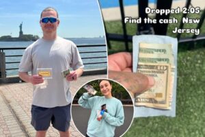 Exclusive | Mystery man Mr. Cash Drop hides money around New Jersey — here’s who he is and why he’s doing it