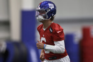 NY Giants’ Jaxson Dart Marked Down on Pressure List