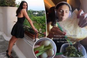 Passenger slammed over ‘stinky’ in-flight dinner prep: ‘Straight to jail’ 