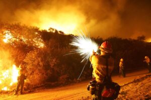 California Wolf Fire Map, Update as Huge Blaze Sparks Evacuations